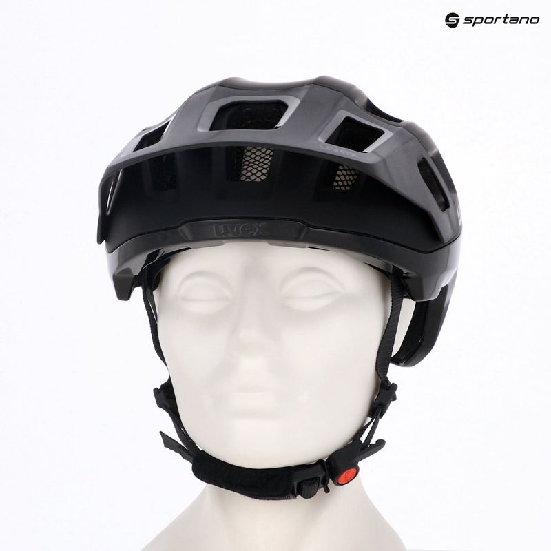 UVEX React MIPS casco da bici nero opaco 6