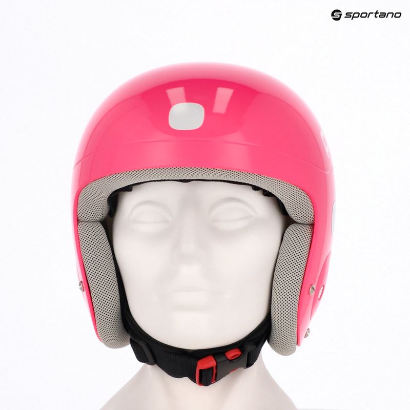 Casco da sci per bambini POC POCito Skull rosa fluorescente 6