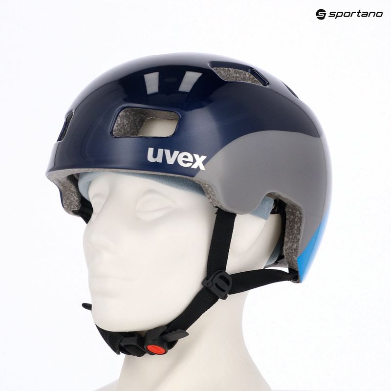 Casco da bici per bambini UVEX HLMT 4 deep space / blu 7