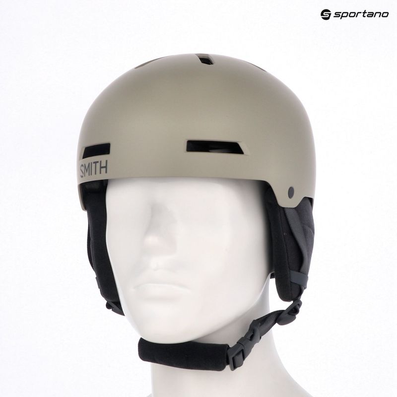 Casco da sci Smith Rodeo matte chalk 3