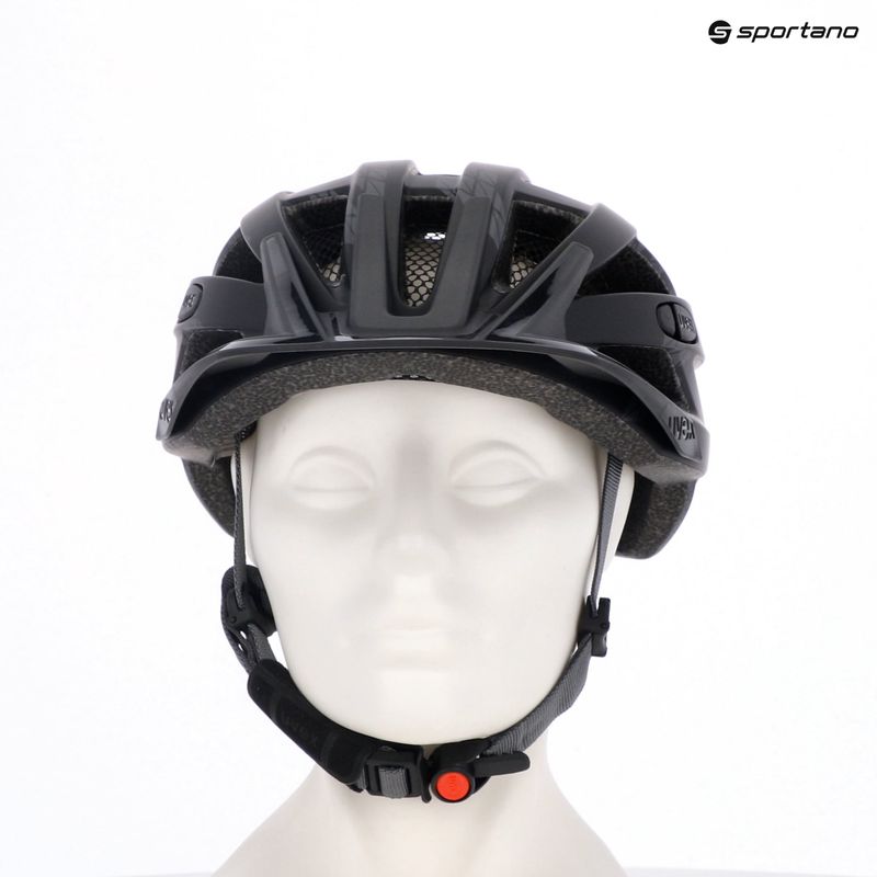 Casco da bicicletta UVEX I-vo CC nero / fumo opaco 7