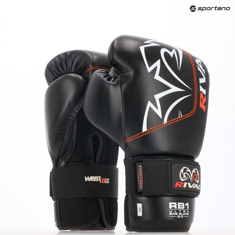 Guantoni da boxe Rival RB1 Ultra Bag 2.0 l black 9