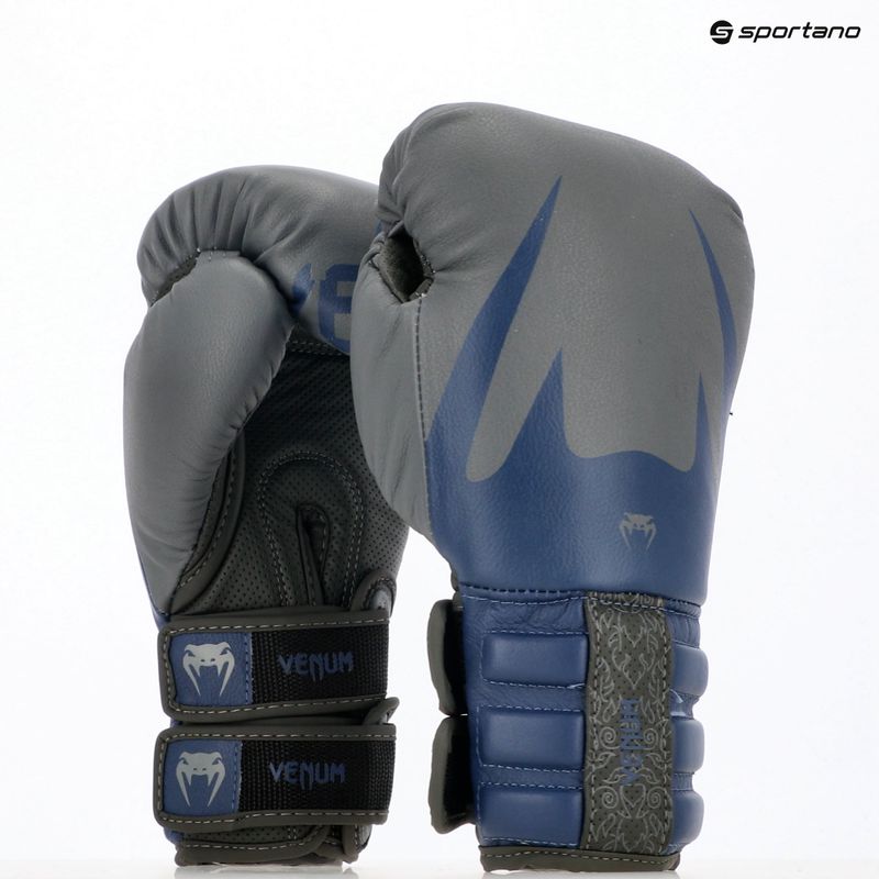 Guanti da boxe Venum Reverso grigio tempesta/blu reale 7