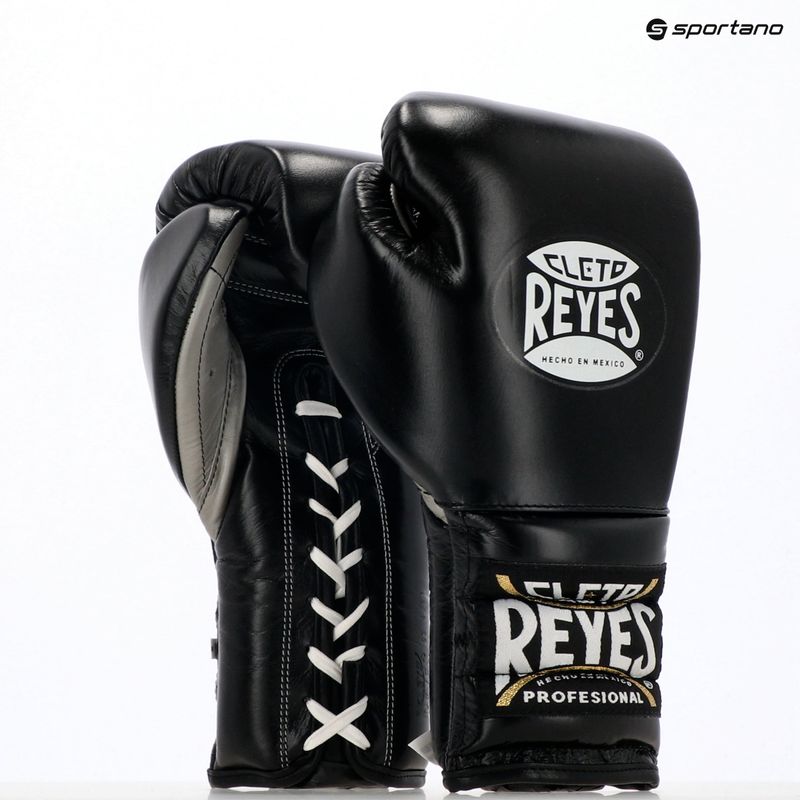 Cleto Reyes Guantoni da boxe da combattimento neri 3