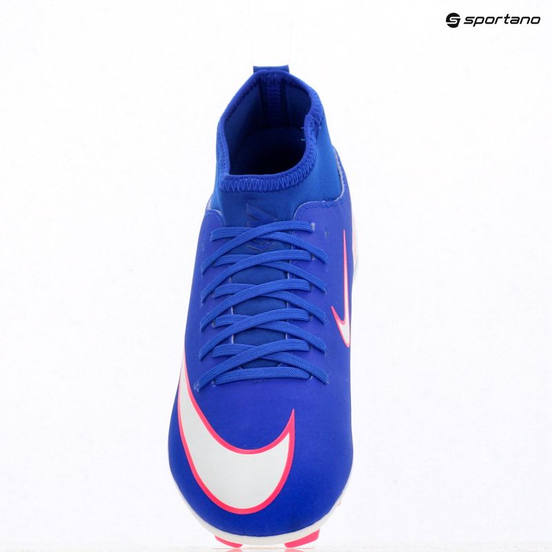 Scarpe da calcio junior Nike Mercurial Superfly 10 Club FG/MG racer blue/white 12