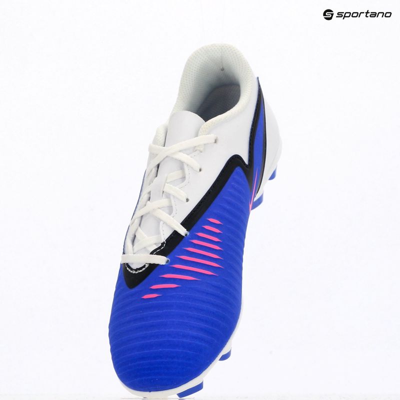 Scarpe da calcio uomo Nike Phantom 6 Low Club FG/MG racer blue/white/pink blast 12