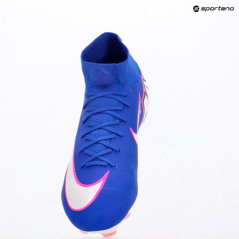 Scarpe da calcio uomo Nike Mercurial Superfly 10 Pro FG race blue/white 12