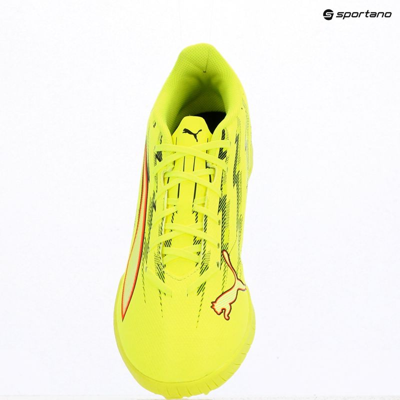 Scarpe da calcio PUMA Ultra 6 Play TT yellow alert/puma black/glowing red/lime squeeze 9