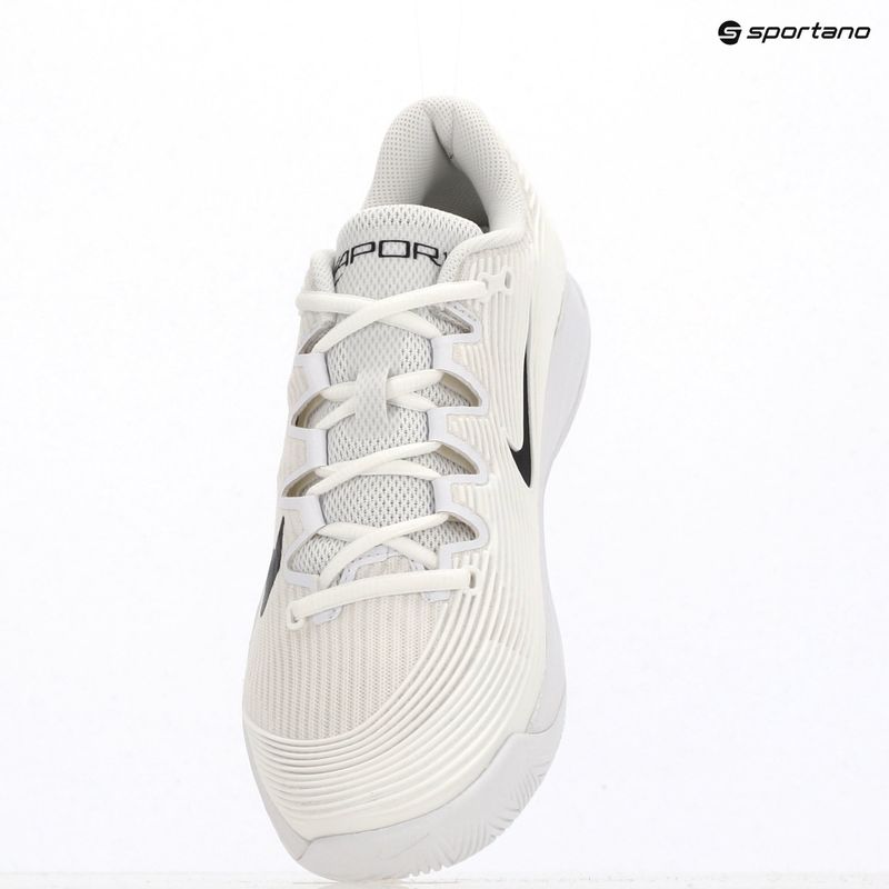 Scarpe da tennis uomo Nike Vapor 12 white/black/radiant emerald 11