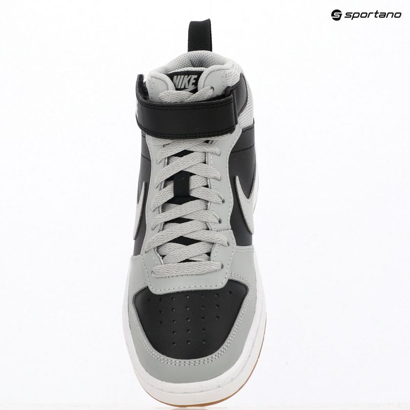 Scarpe  Nike Court Borough Mid 2 black/white/gum med brown/light smoke grey 11