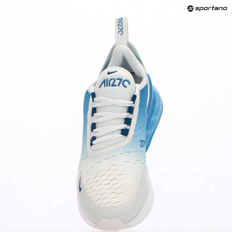 Scarpe per bambini Nike Air Max 270 off white/dutch blue/court blue 11