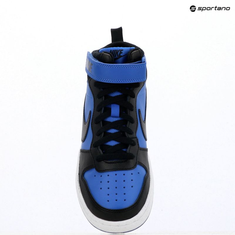 Scarpe da bambino Nike Court Borough Mid 2 game royal/white/black 11
