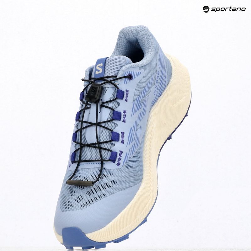 Scarpe da running da donna Salomon Pulsar brunnera blue/persian jewel/deep blue 13
