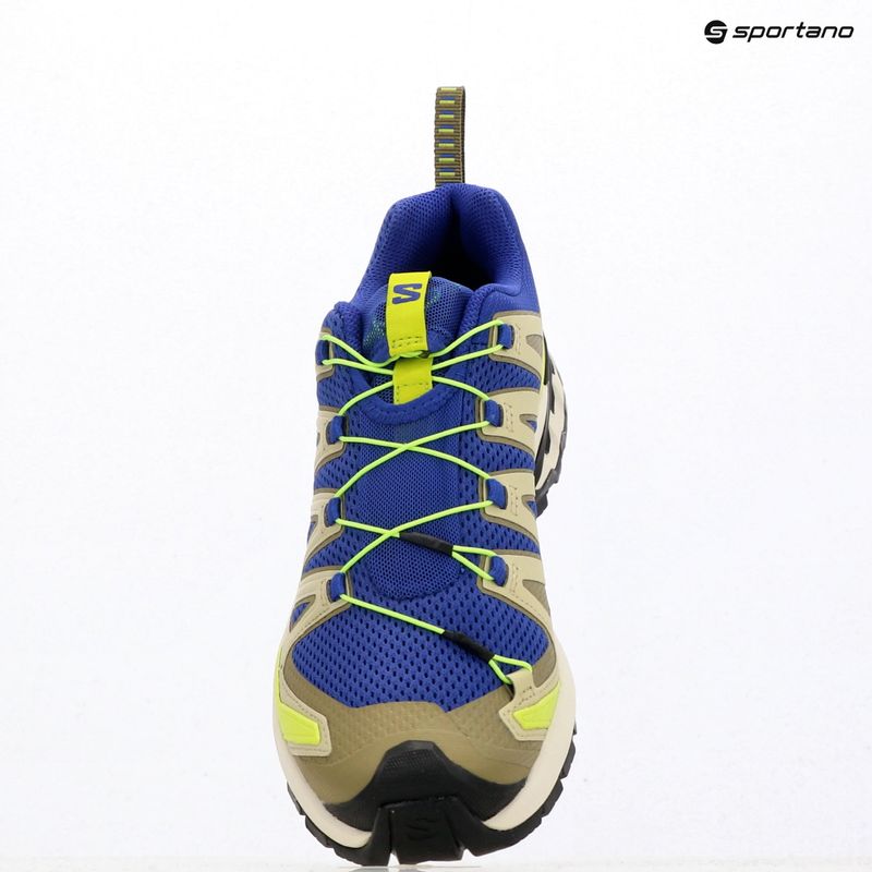 Scarpe da running da uomo Salomon XA Pro 3D V9 bluing/bog/acid lime 10