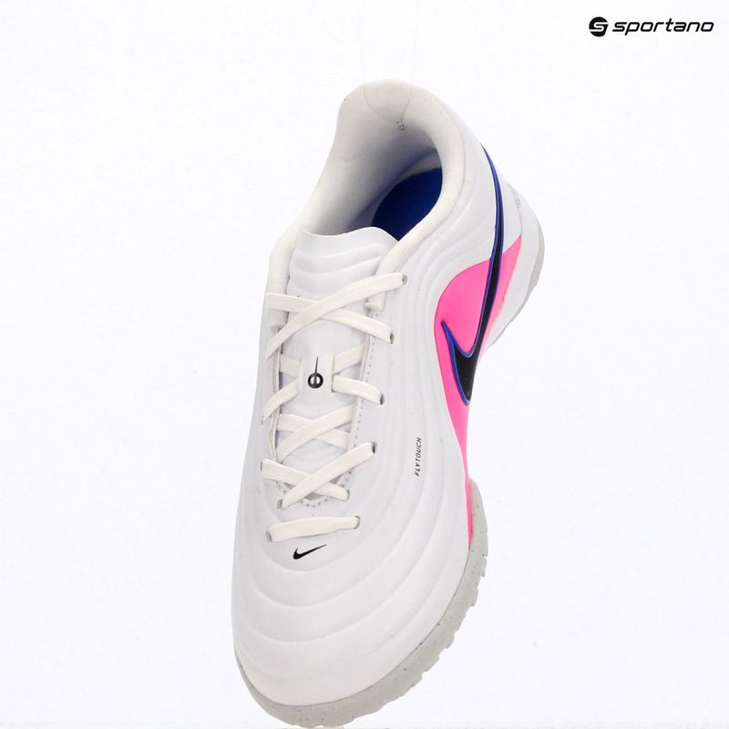 Scarpe da calcio junior Nike Tiempo Maestro Academy Jr TF white/racer blue/pink blast/black 11