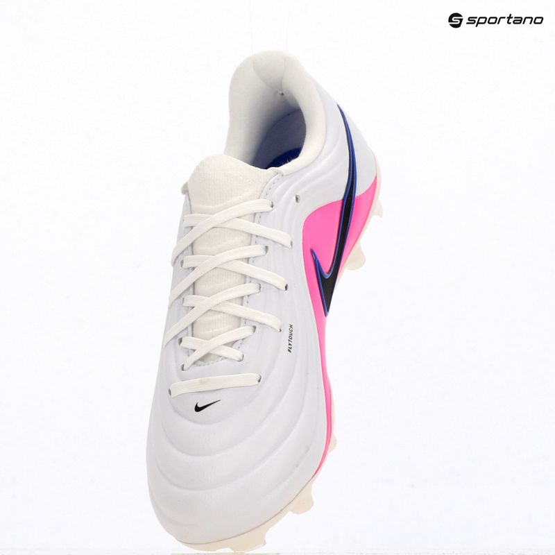 Scarpe da calcio junior Nike Tiempo Maestro Academy Jr FG/MG white/racer blue/pink blast/black 11