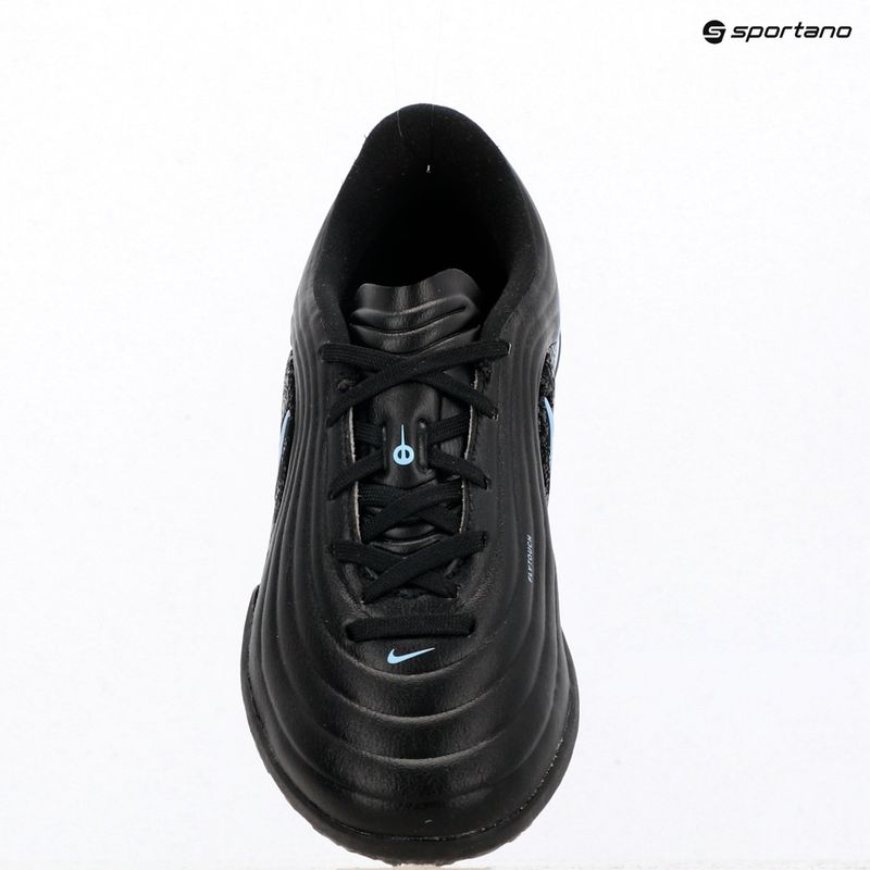 Scarpe da calcio per bambini Nike Tiempo Maestro Academy Jr TF black/ice blue 11
