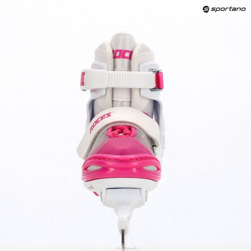 Pattini da ghiaccio per bambini Roces Jokey Ice X white/pink 3