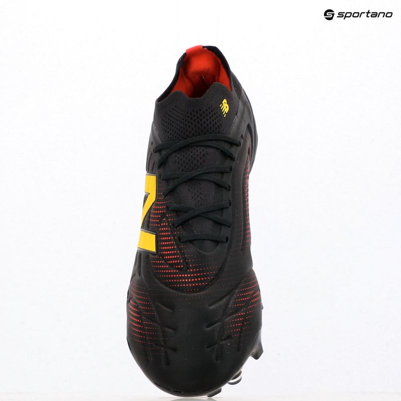Scarpe da calcio New Balance Tekela Pro Low V5 FG black 100/punch yellow/fire cracker 9