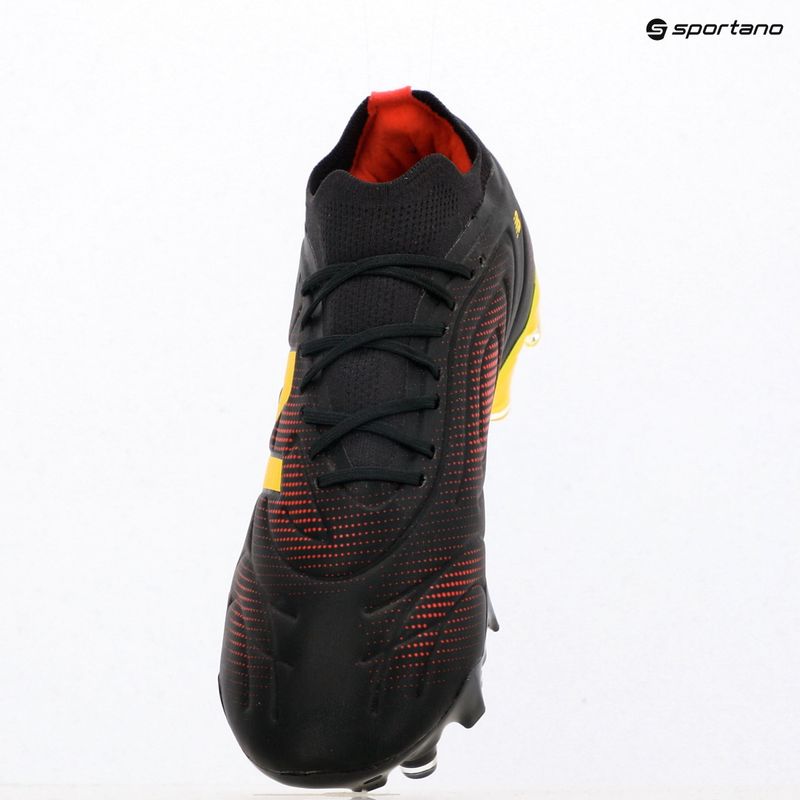 Scarpe da calcio New Balance Tekela Team Low V5 FG black 100/punch yellow/fire cracker 9