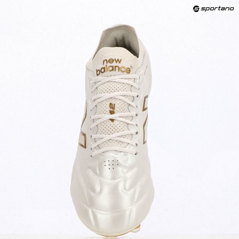 Scarpe da calcio New Balance Elite V3 FG sea salt multi/gold metallic 9