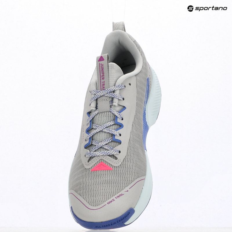 Scarpe da running donna Nike Juniper Trail 3 grey fog/sapphire/glacier blue 11