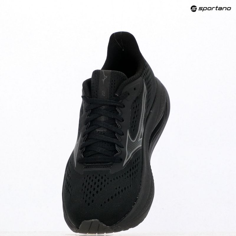 Scarpe da running donna Mizuno Wave Inspire 22 black/black sand/black 9
