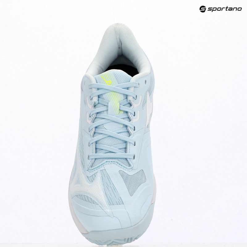 Scarpe da tennis da donna Mizuno Wave Exceed Court CC W ice water/lightning yellow/anc 9