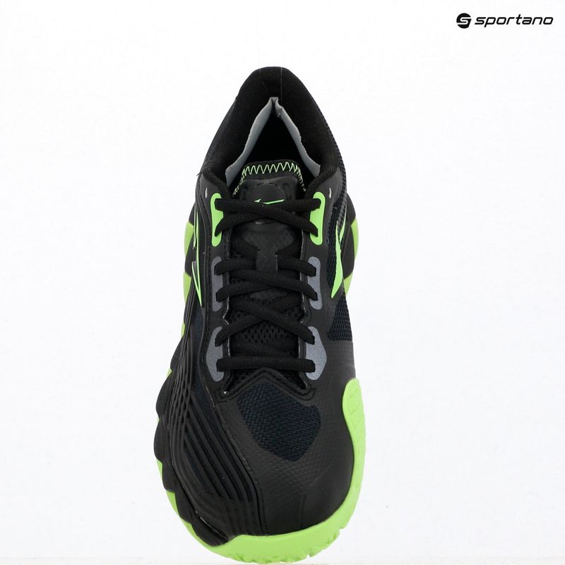 Scarpe da padel Mizuno Wave Enforce Tour 2 black/foliage green/glowing ap 9