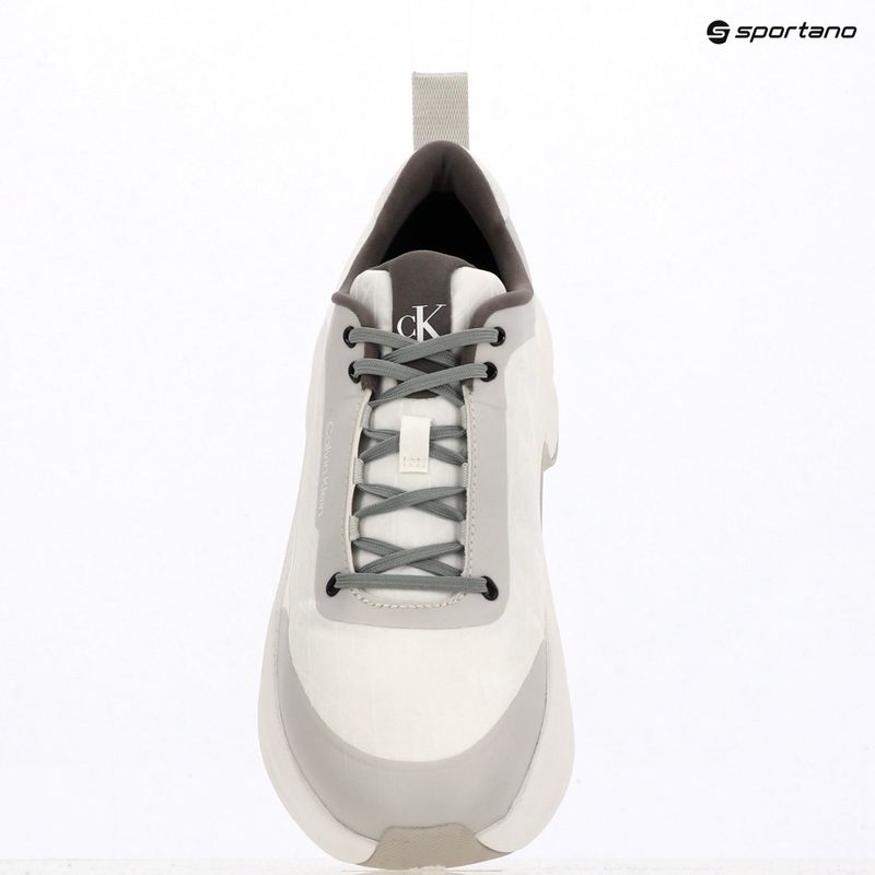 Scarpe da donna Calvin Klein Chunky Runner Laceup Mix Aop white/granite road/granite gray 9