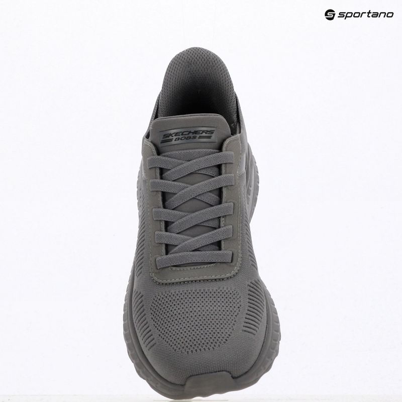 Scarpe da uomo SKECHERS Bobs Squad Chaos Solid Step gray 9