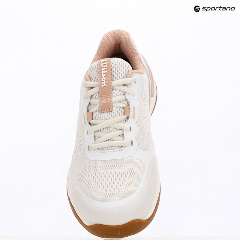 Scarpe da tennis da donna Wilson Intrigue Pro white/cameo rose/gum 19