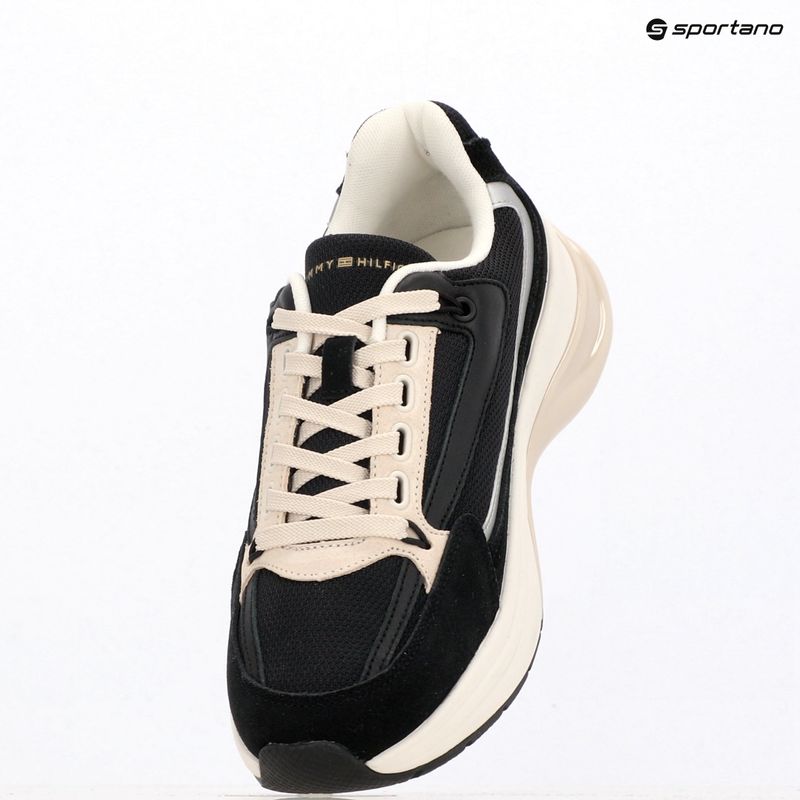 Scarpe da donna Tommy Hilfiger Sporty Chic Runner nere 9