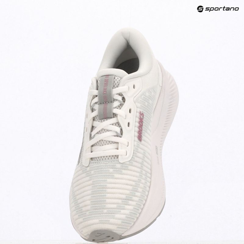 Scarpe da running da donna Brooks Revel Max white/harbor mist/metallic 10