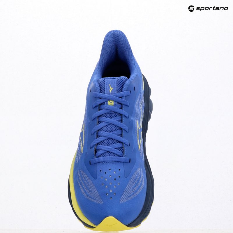 Scarpe da running uomo Mizuno Wave Skyrise 7 dazzling blue/fortune yellow/estate blue 9