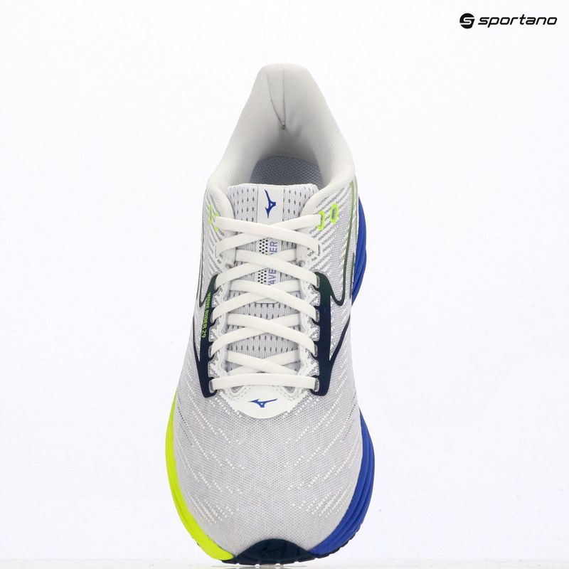 Scarpe da running uomo Mizuno Wave Rider 29 estate blue/white/lightning yellow 9