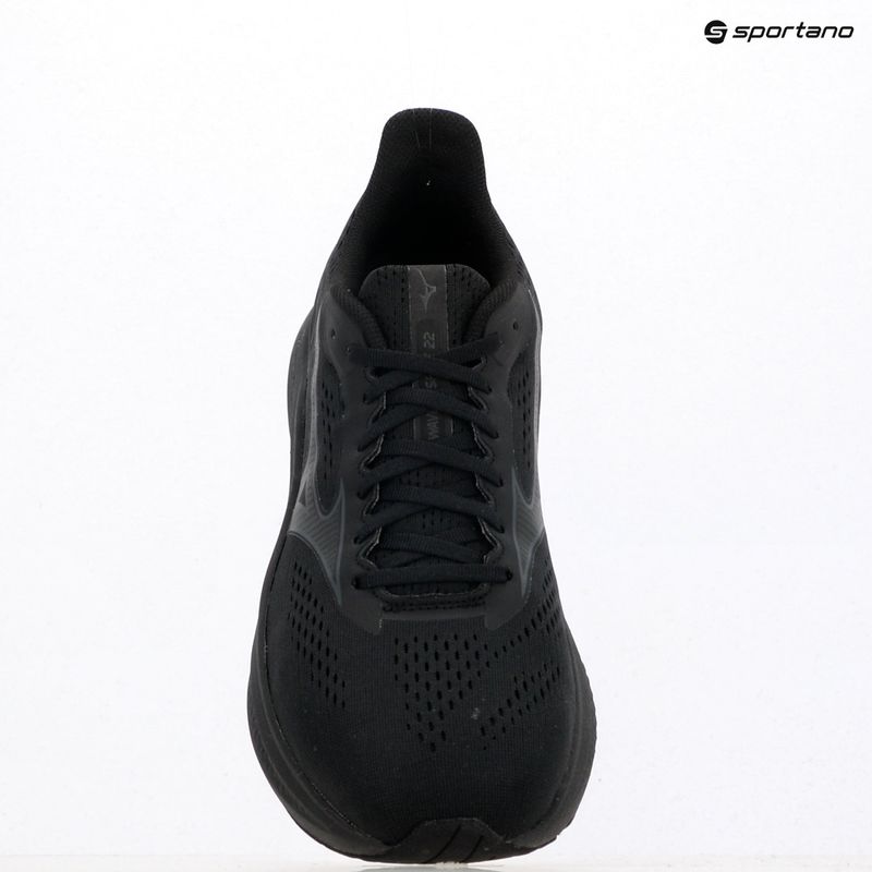 Scarpe da running da uomo Mizuno Wave Inspire 22 Wide black/black sand/black 9