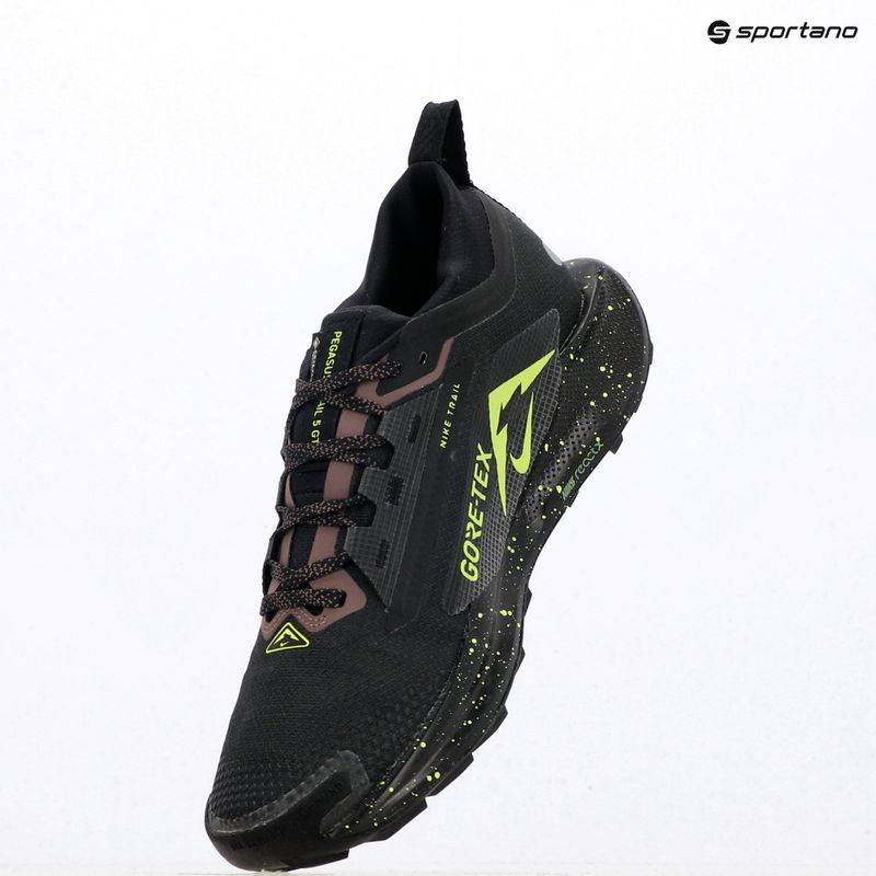 Scarpe da running uomo Nike Pegasus Trail 5 GORE-TEX black/phantom/tattoo/volt ice 9