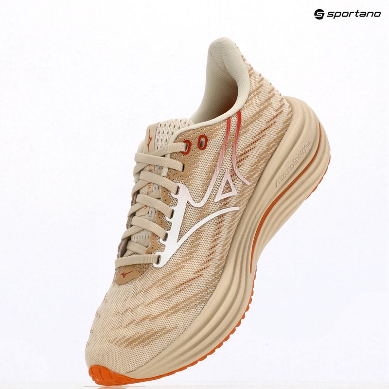 Scarpe da running donna Mizuno Wave Rider 29 summer sand/white/autumn sunset 9