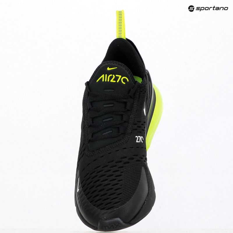 Scarpe da uomo Nike Air Max 270 Black/Volt/Reflect Silver/White 10