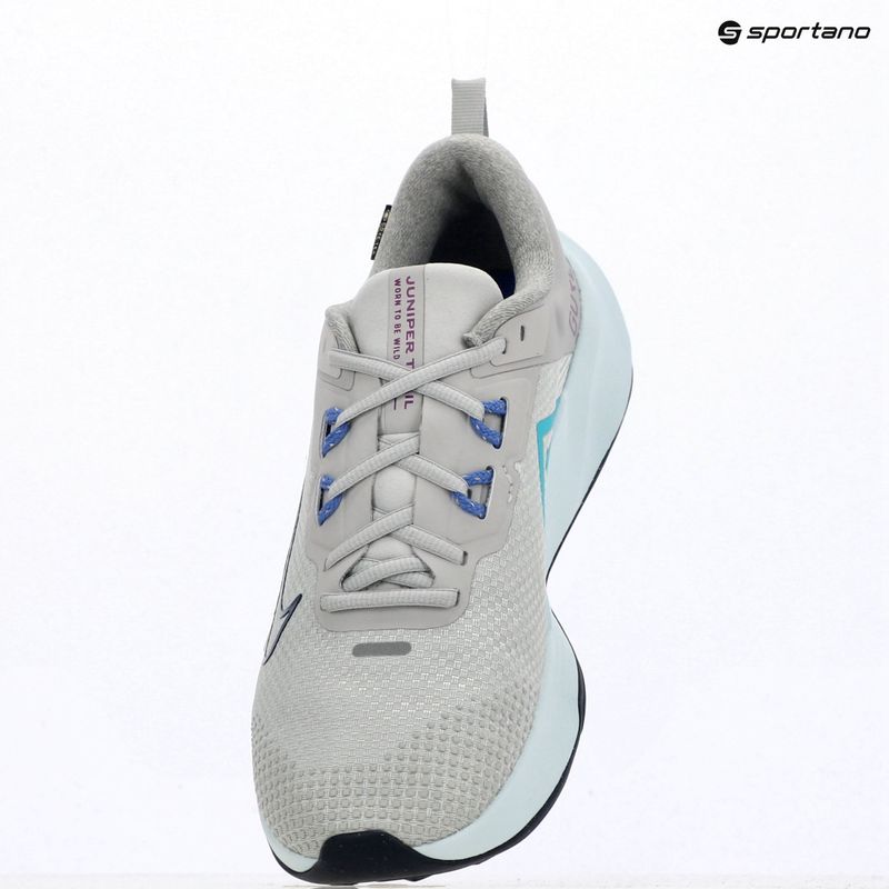 Scarpe da running uomo Nike Juniper Trail 2 GORE-TEX grey fog/sapphire/midnight navy 9
