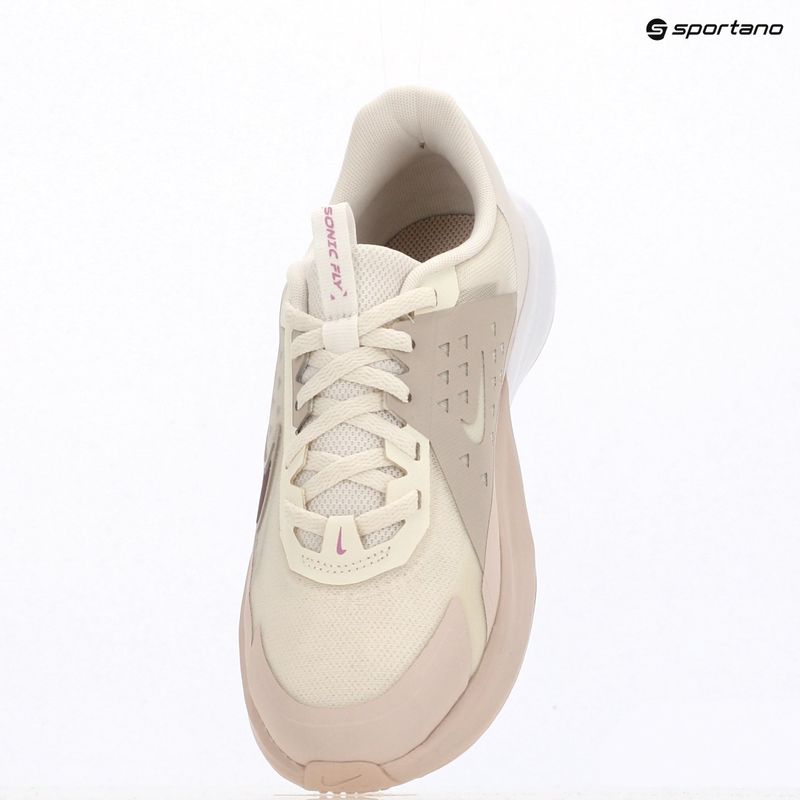 Scarpe Nike Sonic Fly phantom/cream ii/silt red/tattoo 11