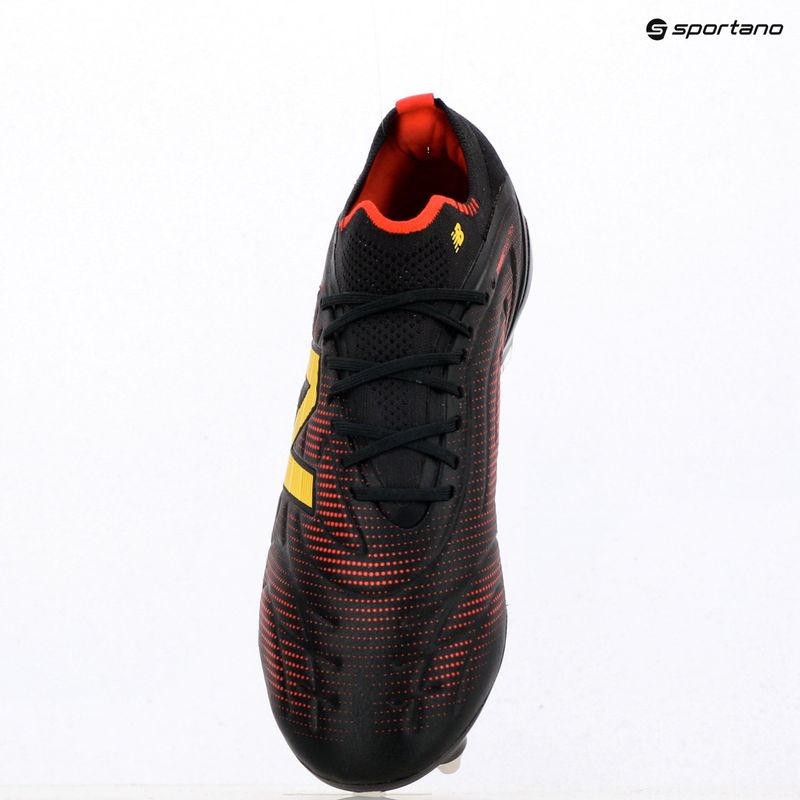 Scarpe da calcio New Balance Tekela Elite Low V5 SG black 100/punch yellow/fire cracker 9