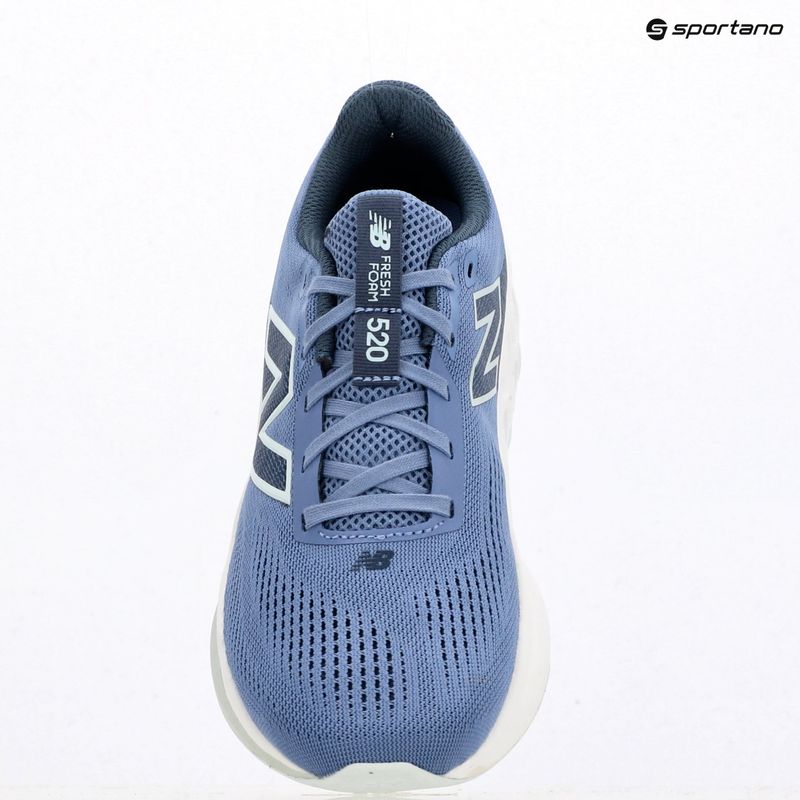 Scarpe da running da donna New Balance Fresh Foam 520's V9 fairweather blue/vinte indigo/glint blue 9