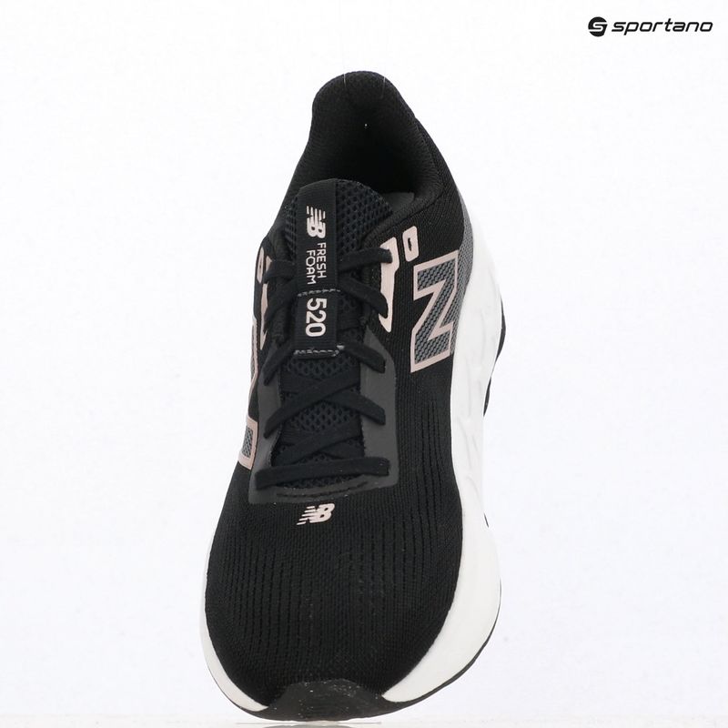 Scarpe da running da donna New Balance Fresh Foam 520's V9 black/castlerock/silver metallic 9