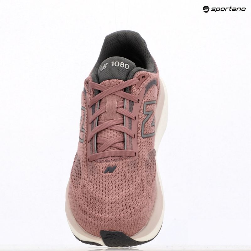 Scarpe da running da donna New Balance 1080's V15 rosewood/silver metallic/neptune grey 9