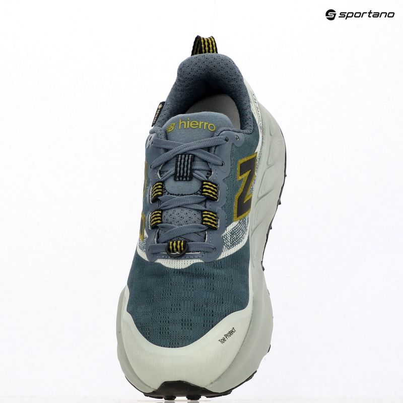 Scarpe da running da uomo New Balance Fresh Foam Hierro V9 Gore-Tex shadow blue/sea moss 9