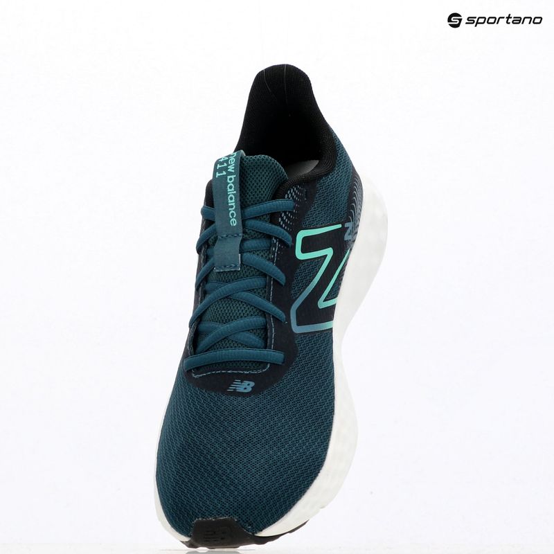 Scarpe da running da uomo  New Balance Fresh Foam 411's V3 salt water/deep end/medusa green 9