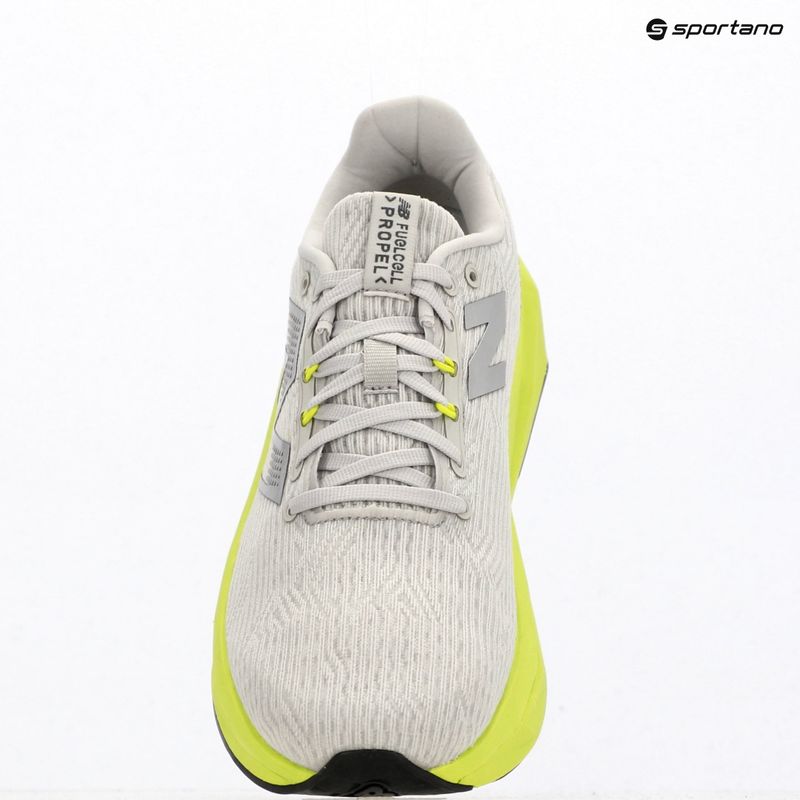 Scarpe da running da uomo New Balance FuelCell Propel v5 slate grey/alkaline green 9