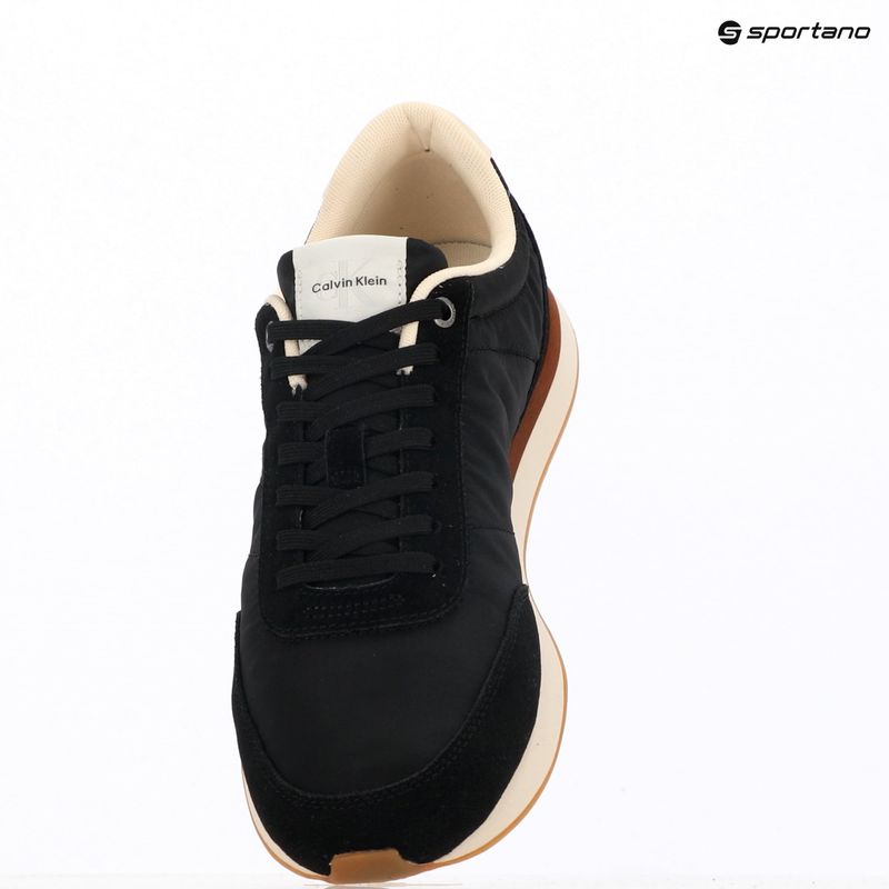 Scarpe da uomo Calvin Klein YM0YM01361 Retro Runner Ess Mix Mat black/light cashew 9